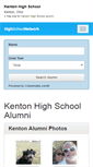 Mobile Screenshot of kentonhighschool.org