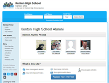 Tablet Screenshot of kentonhighschool.org